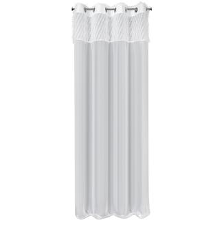 Zasłona gotowa na przelotkach AMIRA 140x250 Eurofirany biały