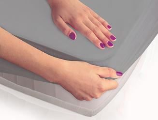 Ochronne prześcieradło z gumką SMARTCEL 140x200 Darymex szare