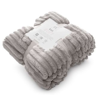 Koc narzuta SOFT 200x220 Design91 beżowy