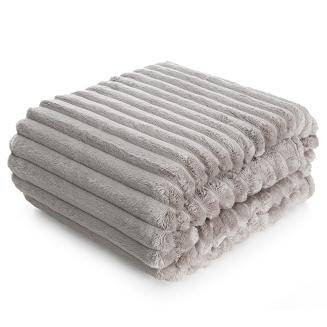 Koc narzuta SOFT 200x220 Design91 beżowy