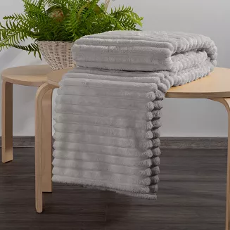 Koc narzuta SOFT 200x220 Design91 beżowy