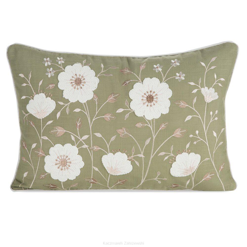 Poszewka dekoracyjna WIOSNA 35x50 Eurofirany zielony