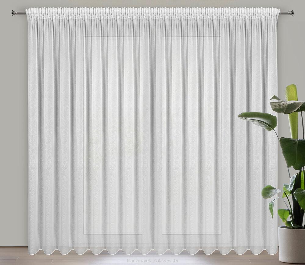 Firana gotowa na taśmie TULSA Eurofirany biały