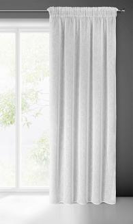 Firana gotowa na taśmie ALICJA 140x270 Eurofirany biały