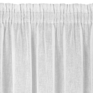 Firana gotowa na taśmie ALICJA 140x270 Eurofirany biały