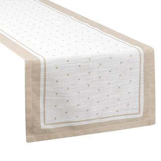 Obrus dekoracyjny SUMMER15 40x140 Eurofirany naturalny