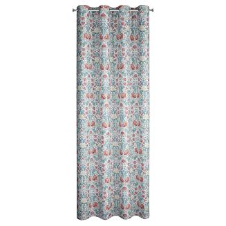 Zasłona gotowa na przelotkach ASHLEY 135x250 Eurofirany biały