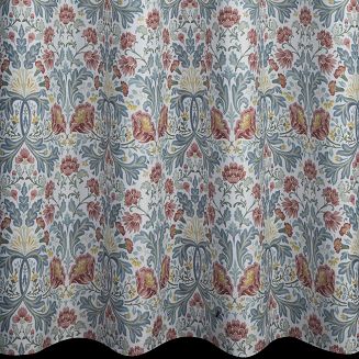 Zasłona gotowa na przelotkach ASHLEY 135x250 Eurofirany biały