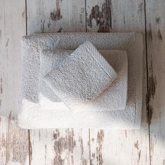 Ręcznik bawełniany gładki HARRY 50x90 szary