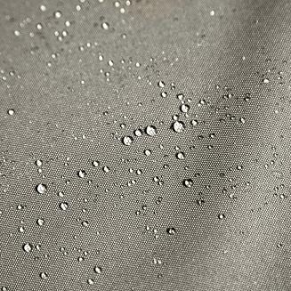 Zasłona gotowa na szelkach wodoodporna GARDEN 155x200 ogrodowa cappuccino