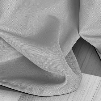 Obrus dekoracyjny VIVA 110x160 plamoodporny szary