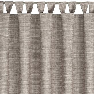 Zasłona gotowa na szelkach GARDEN 155x240 Eurofirany brązowy