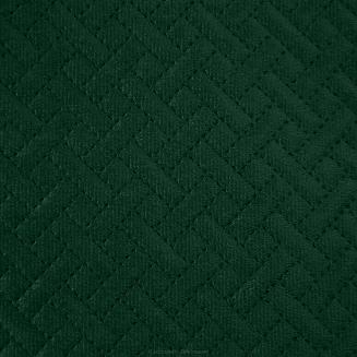 Poszewka dekoracyjna LUIZ5 40x40 Eurofirany zielona pikowana w cegiełkę