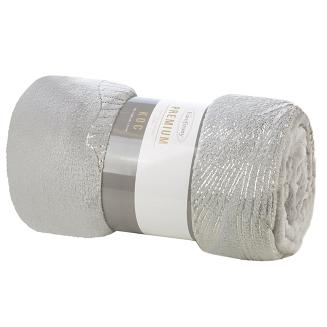 Koc narzuta GINKO1 150x200 Eurofirany srebrny