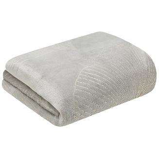 Koc narzuta GINKO1 150x200 Eurofirany srebrny