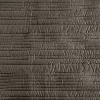 Poszewka dekoracyjna TARA 70x50 Eurofirany ciemnobeżowa pikowana w pasy