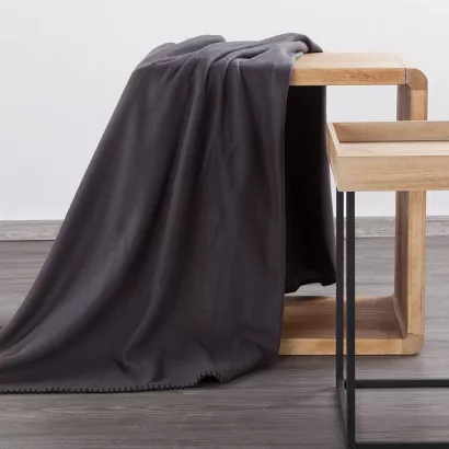 Koc narzuta POLAR 2 150x200 Design91 czarny