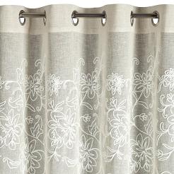 Zasłona gotowa na przelotkach LILY 140x250 Eurofirany