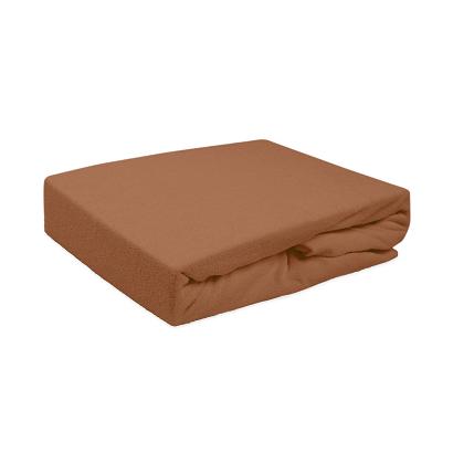 Prześcieradło frotte z gumką 160x200 Darymex czekoladowy