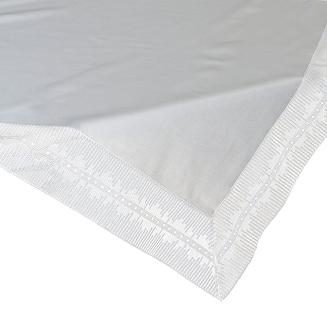 Obrus dekoracyjny MABEL 80x80 Eurofirany biały