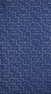 Zasłona gotowa na przelotkach EVI 140x250 Eurofirany granatowy