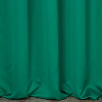 Zasłona gotowa na taśmie MILAN 140x300 Eurofirany ciemnozielony