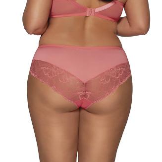 Figi damskie z koronką AV 2075 koralowe