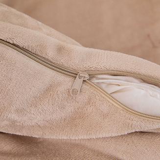 Pościel z mikrofibry MIŚ Cozy 220x200 jasnobeżowa