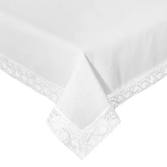 Obrus dekoracyjny SUSAN 140x260 Eurofirany biały