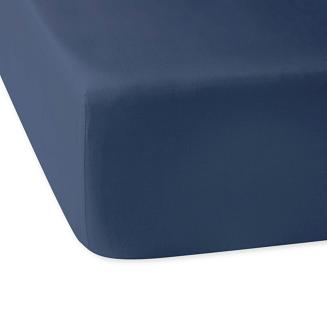 Prześcieradło satyna bawełniana z gumką 160x200 Darymex chabrowe