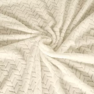 Koc narzuta CINDY 200x220 Design91 beżowy