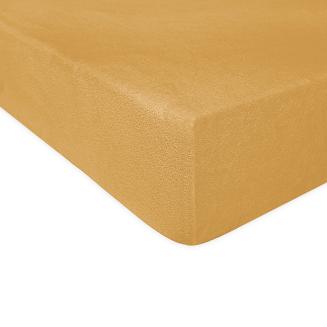 Prześcieradło frotte z gumką 90x200 Darymex musztardowe