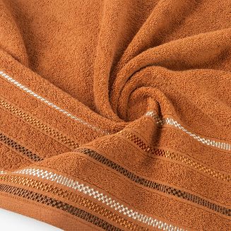Ręcznik bawełniany LIVIA3 30x50 Eurofirany ceglany