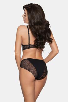 Figi damskie z koronką Babell kod 182 czarne