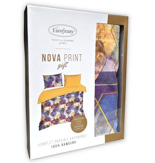 Pościel satynowa VITRAGE 200x220 Eurofirany + PUDEŁKO