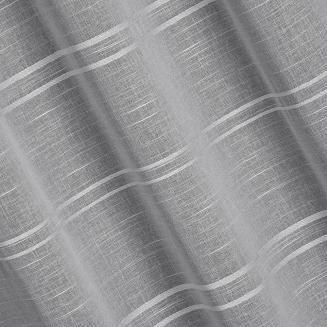 Firana gotowa na przelotkach ARCADIA 140x250 Eurofirany srebrny