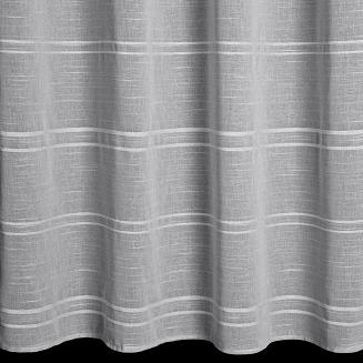 Firana gotowa na przelotkach ARCADIA 140x250 Eurofirany srebrny