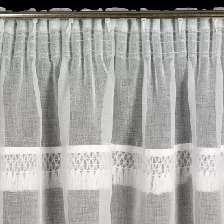 Firana gotowa na taśmie KIRA 140x270 Eurofirany biały