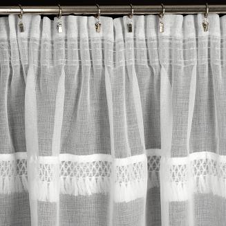 Firana gotowa na taśmie KIRA 140x270 Eurofirany biały