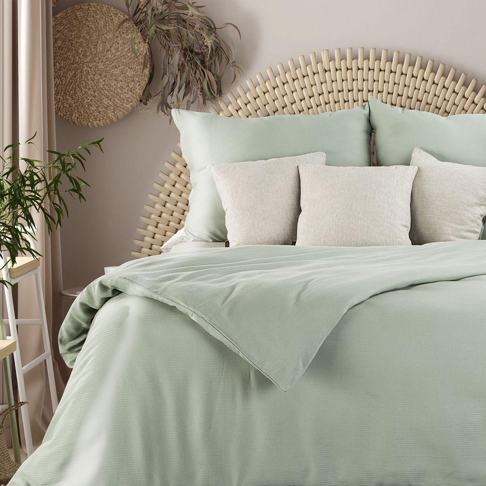 Pościel bawełniana MONTE7 160x200 Eurofirany jasnozielony