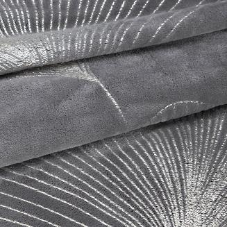 Koc narzuta GINKO1 150x200 Eurofirany grafitowy