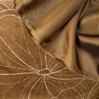 Obrus dekoracyjny BLINK 35x220 Eurofirany brązowy