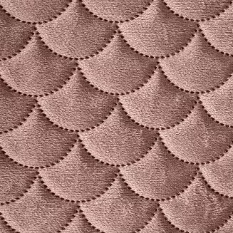 Narzuta dekoracyjna ARIEL 230x260 pudrowy