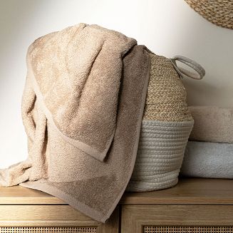 Ręcznik bawełniany gładki HARRY 70x140 ciemnobeżowy