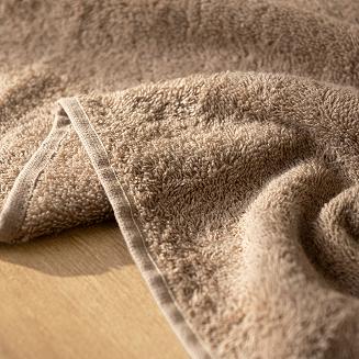Ręcznik bawełniany gładki HARRY 70x140 ciemnobeżowy