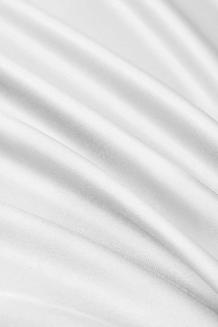 Pościel bambusowa 220x200 biała z czarną bizą