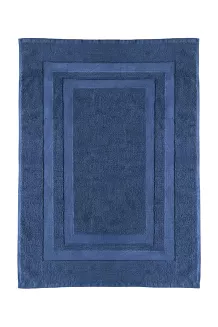 Dywanik łazienkowy bawełniany Ravo 50x70 granatowy