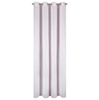 Zasłona gotowa na przelotkach PAOLA 140x250 Eurofirany różowy