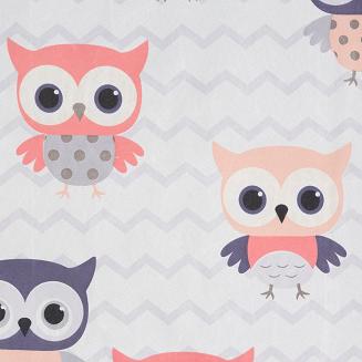 Zasłona gotowa na przelotkach MERRY 140x250 Eurofirany różowy