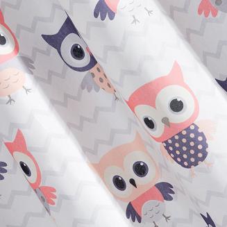 Zasłona gotowa na przelotkach MERRY 140x250 Eurofirany różowy